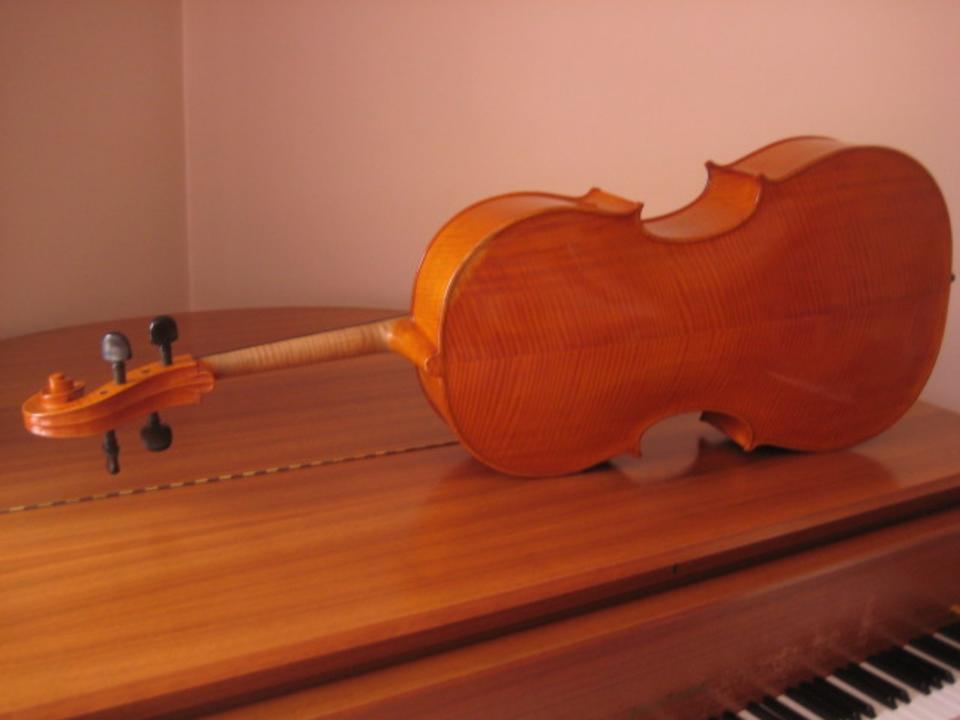 MEISTER-CELLO MIT ZETTEL / GRÖßE 4/4 BAUJAHR 1979, BOLOGNA in Hollenstedt