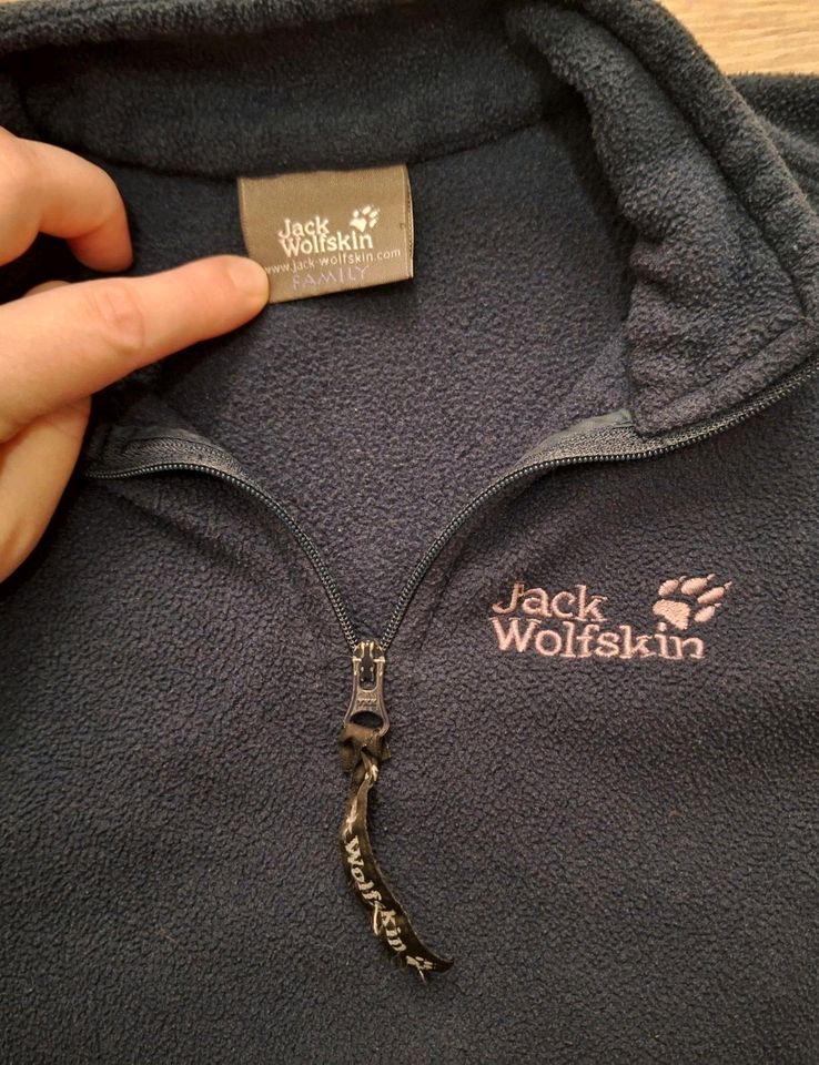 Fleecepulli von Jack Wolfskin - Größe 4-6 Jahre in Haar