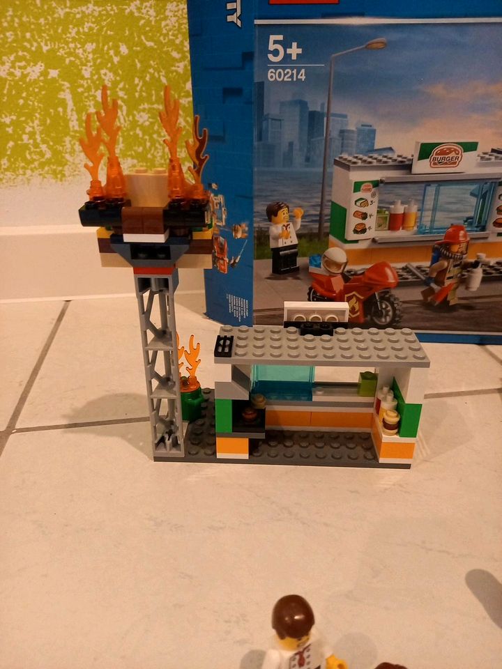 Lego City 60214 Feuerwehr Einsatz Burgerladen in Burscheid