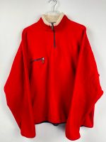 Vintage Fleece Half-Zip Sweater - Retro Pullover - 90s - Gr. M-L Niedersachsen - Neuenhaus Vorschau