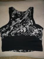 Bustier Sport von H&M, Größe S schwarz/weiß Thüringen - Erfurt Vorschau