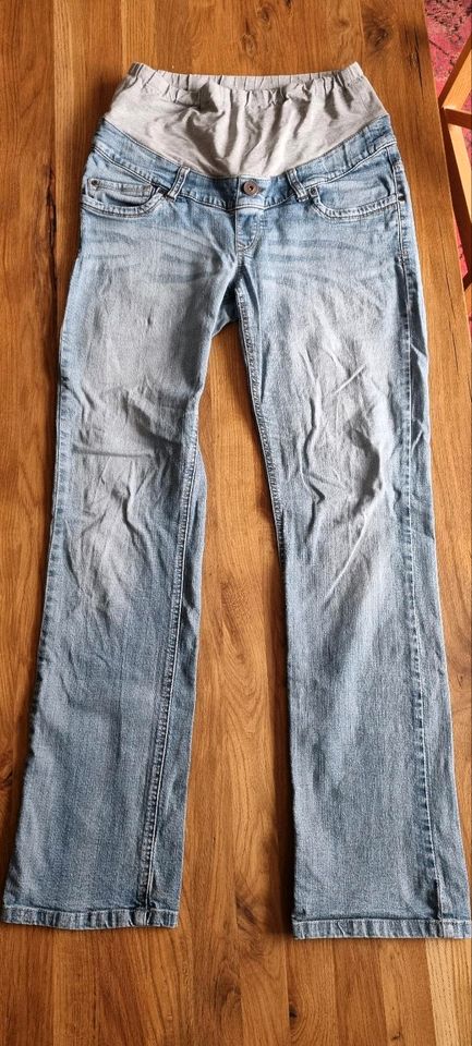Umstandsmode Jeans Größe 40 hellblau C&A in Neustadt am Rübenberge