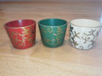 Neu! 3er Set Teelichthalter Kerzenhalter Keramik Übertopf Niedersachsen - Melle Vorschau