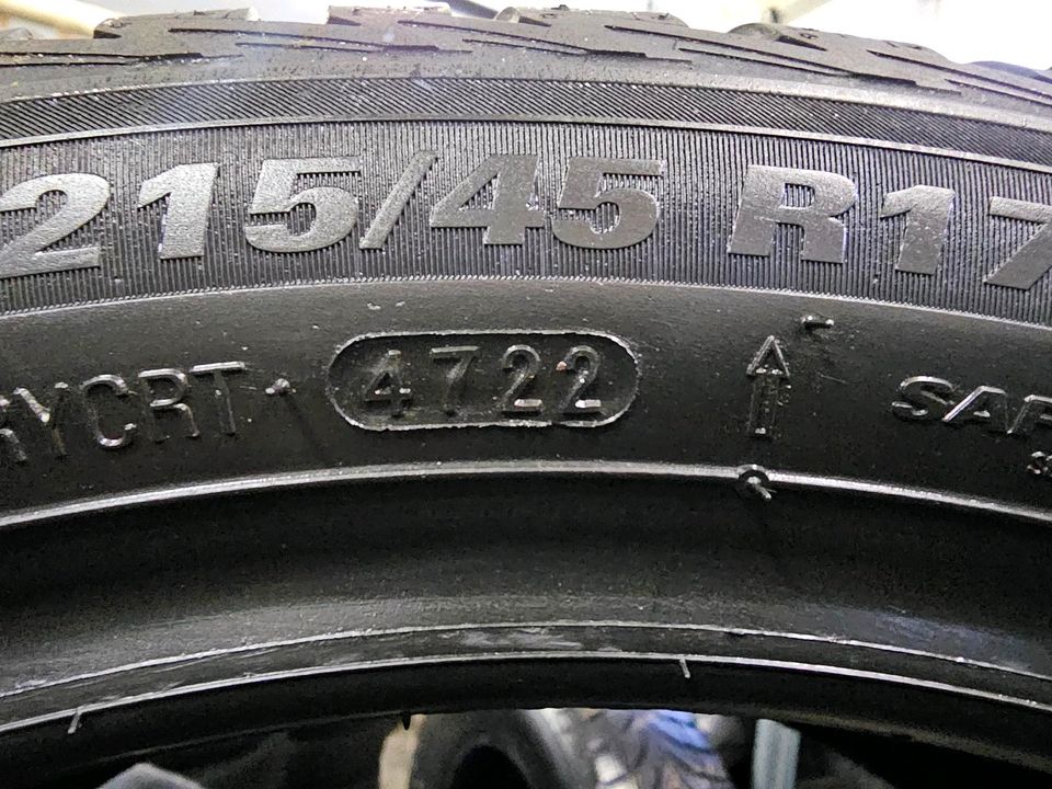 Allwetterreifen Kumho 215 45R17 91V 8mm Ganzjahresreifen 4722 in Castrop-Rauxel