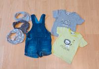 Set Babykleidung Wickellatzhose T-Shirts Halstücher Gr. 62/68 Hessen - Hattersheim am Main Vorschau