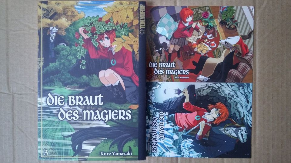 Die Braut des Magiers Manga 1.Auflage Band 1-8 in Lübeck