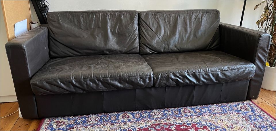 Sofa // Echtleder // 3 Sitzer in Berlin