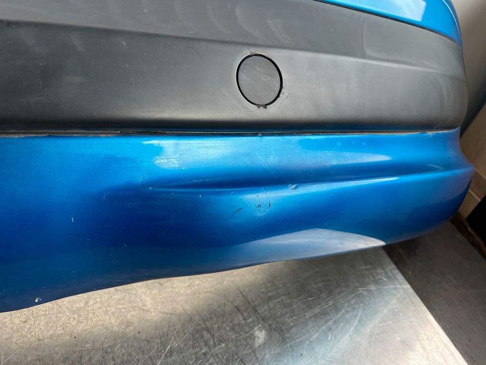 Stoßstange Peugeot 207 hinten blau KMFD Heckschürze Heckstoßstang in Wilnsdorf