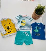 Sommer Set 2 T-Shirts kurze Hose und Pulli von C&A Gr 80 Bochum - Bochum-Ost Vorschau