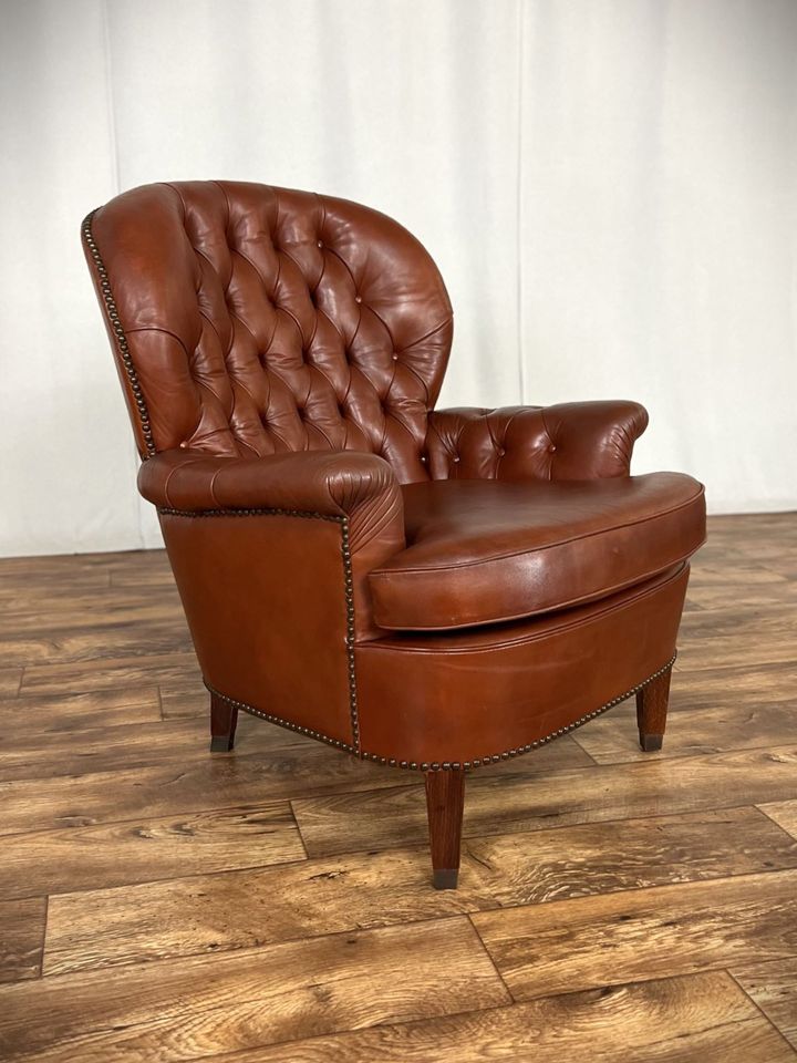 Chesterfield Ledersessel Vintage Sessel  Englisch Hannah Chair in Hüllhorst