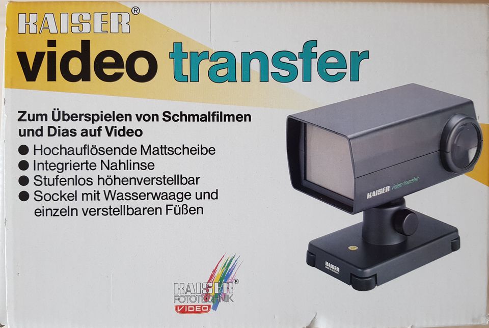 Kaiser Video/Dia TransferSet 96655 Art.Nr. 4001072966559 in Stuttgart