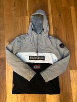 Napapijri Windbreaker Rainforest | Gr. S | Grau/Weiß/Schwarz Baden-Württemberg - Weinheim Vorschau