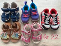 Babyschuhe Schuhe Mädchen Gr. 22 Sandalen Turnschuhe Hessen - Groß-Gerau Vorschau