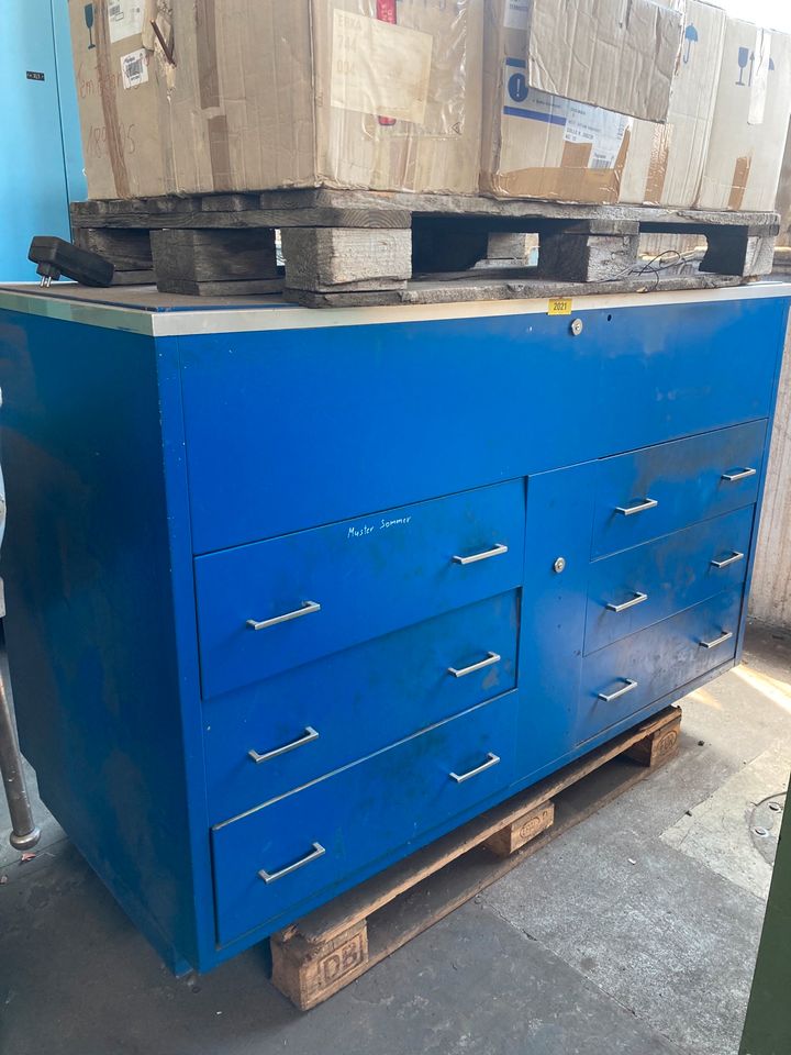 Schubladenschrank, blau HV5413-1500 in Laucha an der Unstrut