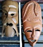 Masken, Holz, geschnitzt Hessen - Dreieich Vorschau