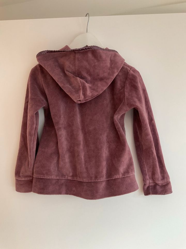 Zara Samt Weste Hoodie Pullover Jacke Gr.104 3-4 Jahre in Gaggenau