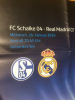 Schalke 04 Real Madrid Spielankündigungsplakat Soest Nordrhein-Westfalen - Soest Vorschau