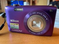 Nikon Coolpix S3300, 16 Megapixel Digitalkamera Violett Niedersachsen - Hohnstorf (Elbe) Vorschau