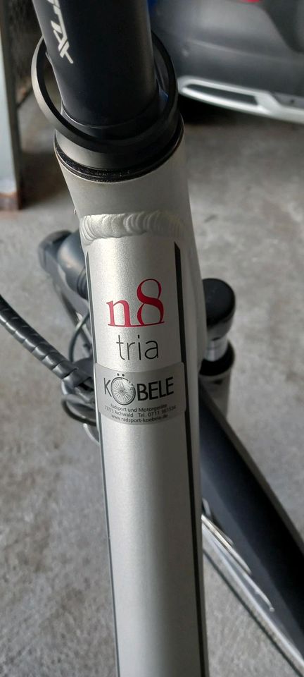 E-Bike Sinus tria n8, Silber,  Rahmenhöhe 47 cm in Remshalden