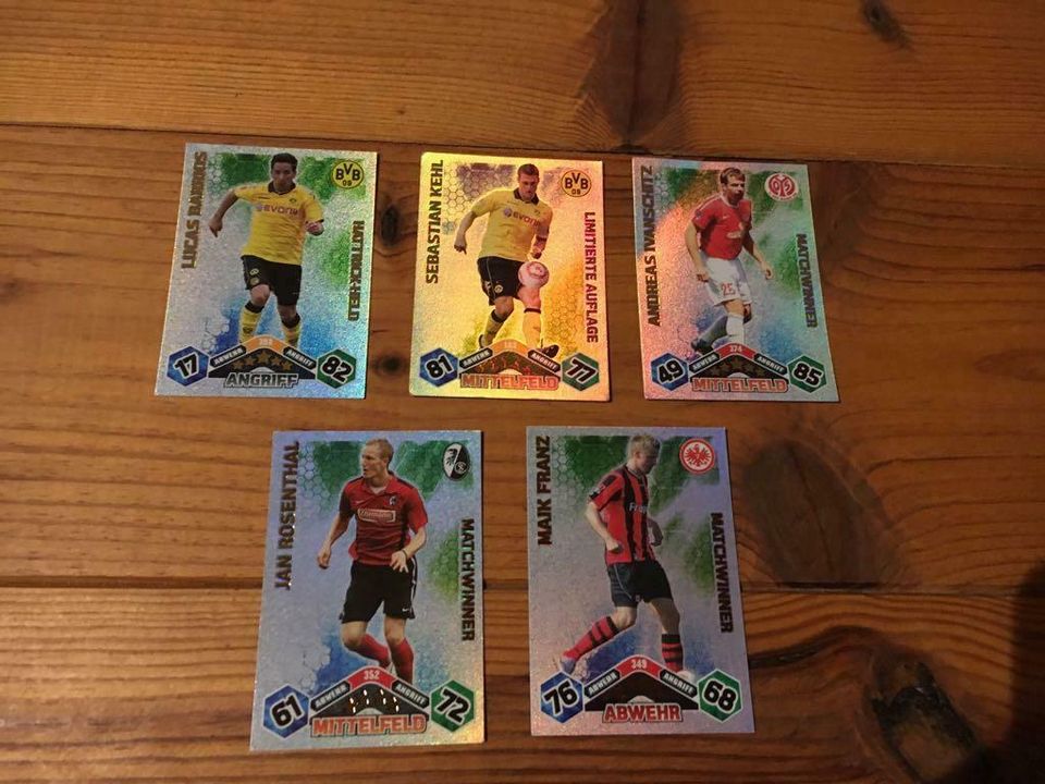 Match Attax 2010/11 Limitierte Auflage, Hattrick-Held, etc. in Fürstenau