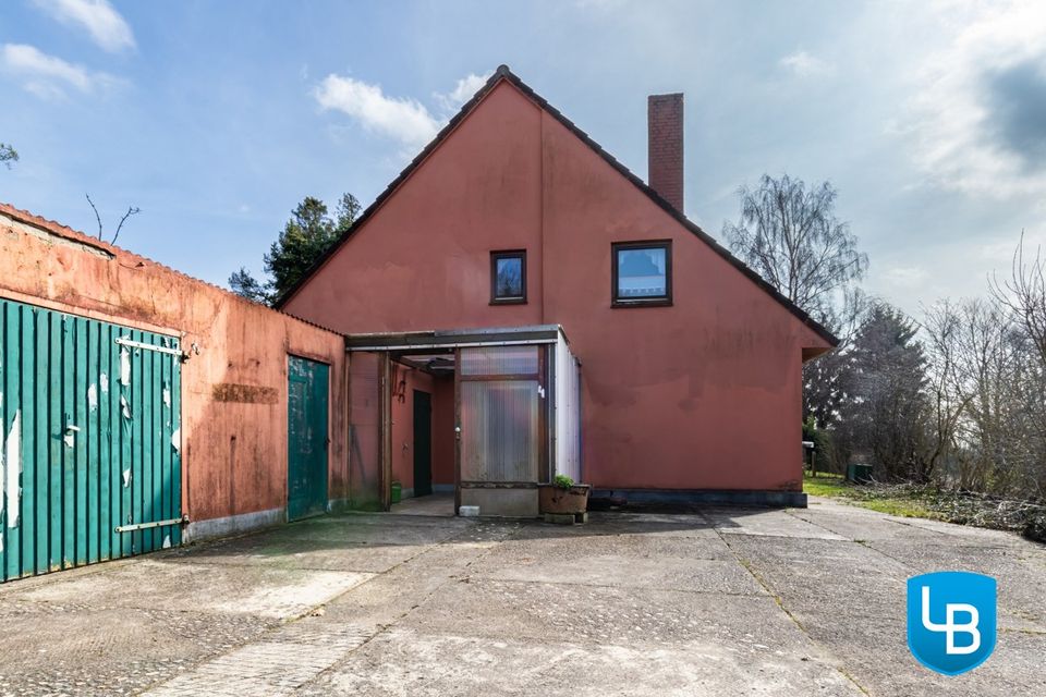 Ehemaliges Bahnhofshaus mit Potential in Feldrandlage in Rastorf (Holst)