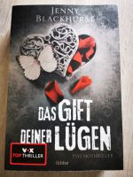 Das Gift deiner Lügen von Jenny Blackhurst Baden-Württemberg - Lörrach Vorschau