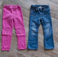 Jeans Leggings Jeggings ungefüttert Gr.104 Blau Pink Thüringen - Bad Sulza Vorschau