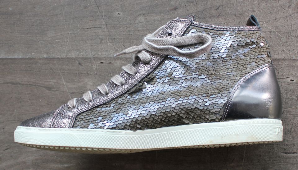 Sneaker Pailletten von Paul Green Gr. 39 metallic in Bamberg