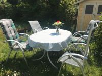 Gartenmöbel-Set - Tisch oval mit 4 Stühlen Hessen - Neu-Isenburg Vorschau