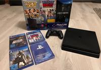 PlayStation 4 mit Controller und Spielen Bayern - Lindenberg im Allgäu Vorschau