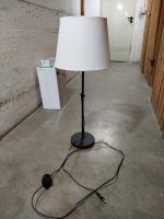 Stehlampe von Ikea mit Lampenschirm weiß Standleuchtenfuß schwarz Bayern - Regensburg Vorschau