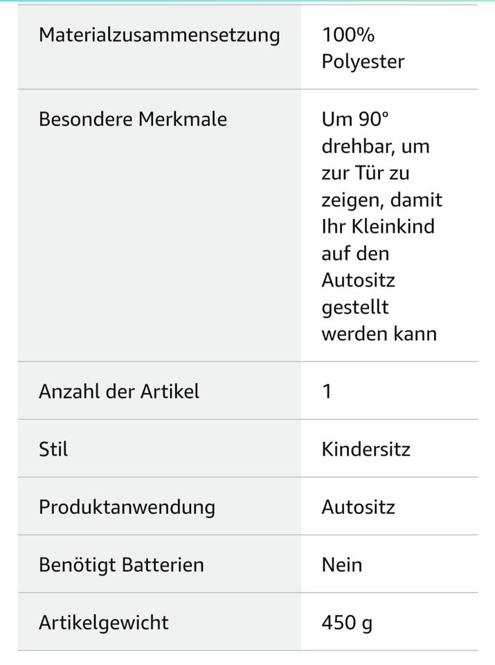 Maxi Cosi Axiss drehbarer Kindersitz 9-18 kg, top Zustand in Grünstadt