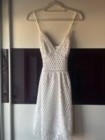 Weißes Sommerkleid mit Spitze Hessen - Elz Vorschau