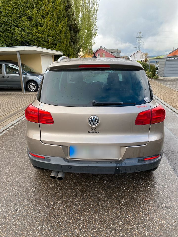 VW Tiguan 2.0 TDI 4motion Titanium Beige Metallic, AHK in Weilheim