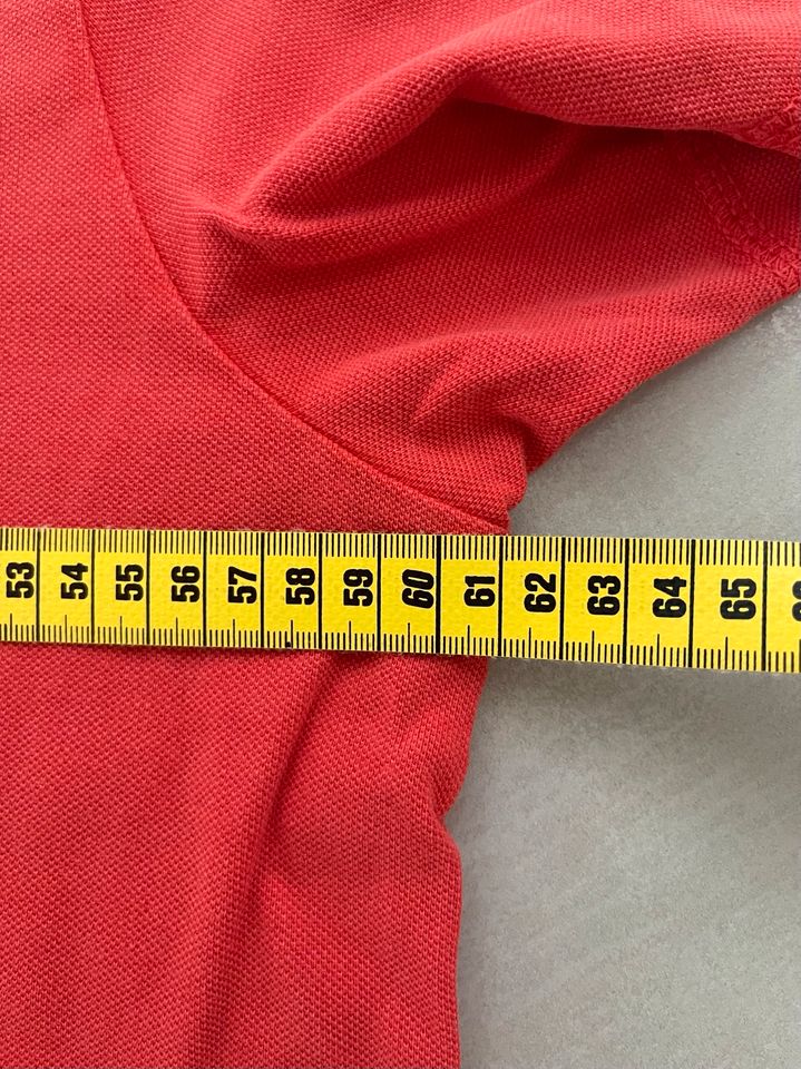 Napapijri T-Shirt Shirt Polo Gr xxl rot TOP !!! in Dudeldorf