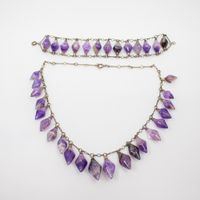 antikes Amethyst-Set aus 800er Silber Pankow - Prenzlauer Berg Vorschau