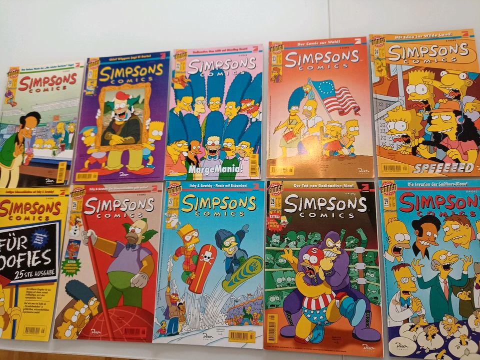 Simpsons Comics in Centrum