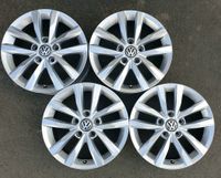 Alufelgen original VW Touran 16 Zoll 5TA601025 6,5Jx16 ET48 5X112 Sachsen-Anhalt - Zeitz Vorschau