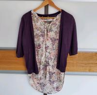 Street One H&M Bluse + Strickjacke Gr.36 Blümchen Nordrhein-Westfalen - Lippetal Vorschau