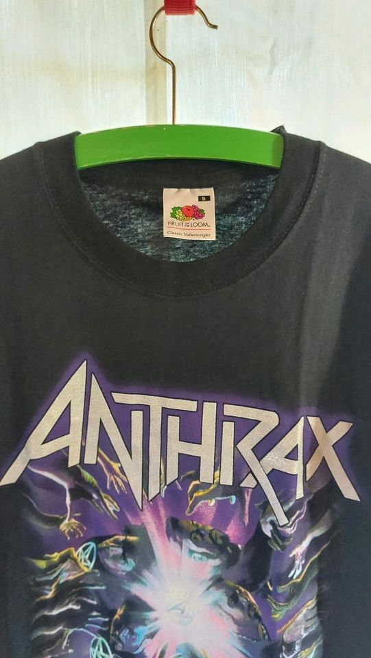 Anthrax T-Shirts, Größe M, jeweils 33 € inklusive Versandkosten in Bad Neustadt a.d. Saale