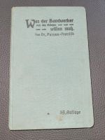 RARITÄT‼️Buch ~Was der Handwerker von Gesetzen wissen muss/ 1935 Bayern - Marktoberdorf Vorschau