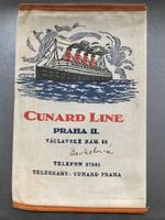 Ticketmappe Aquitania Cunard Line Niedersachsen - Cuxhaven Vorschau