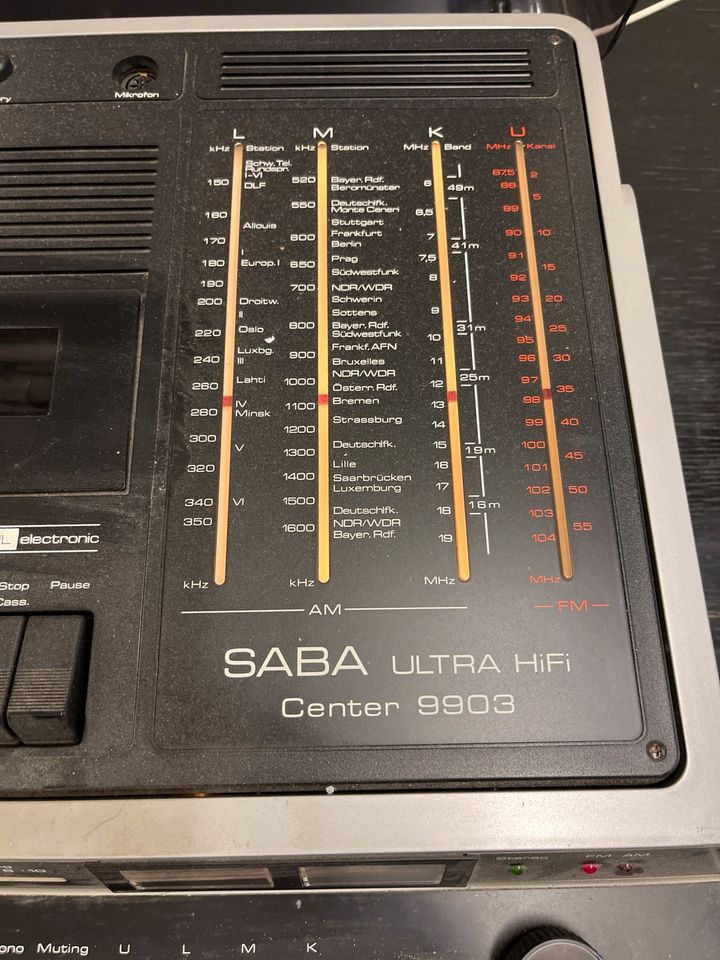 Saba Ultra Hifi center  9903 in Langenfeld