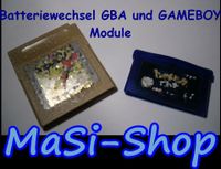 Batteriewechsel,Batterietausch für Gameboy und GBA Spiele Nordrhein-Westfalen - Remscheid Vorschau