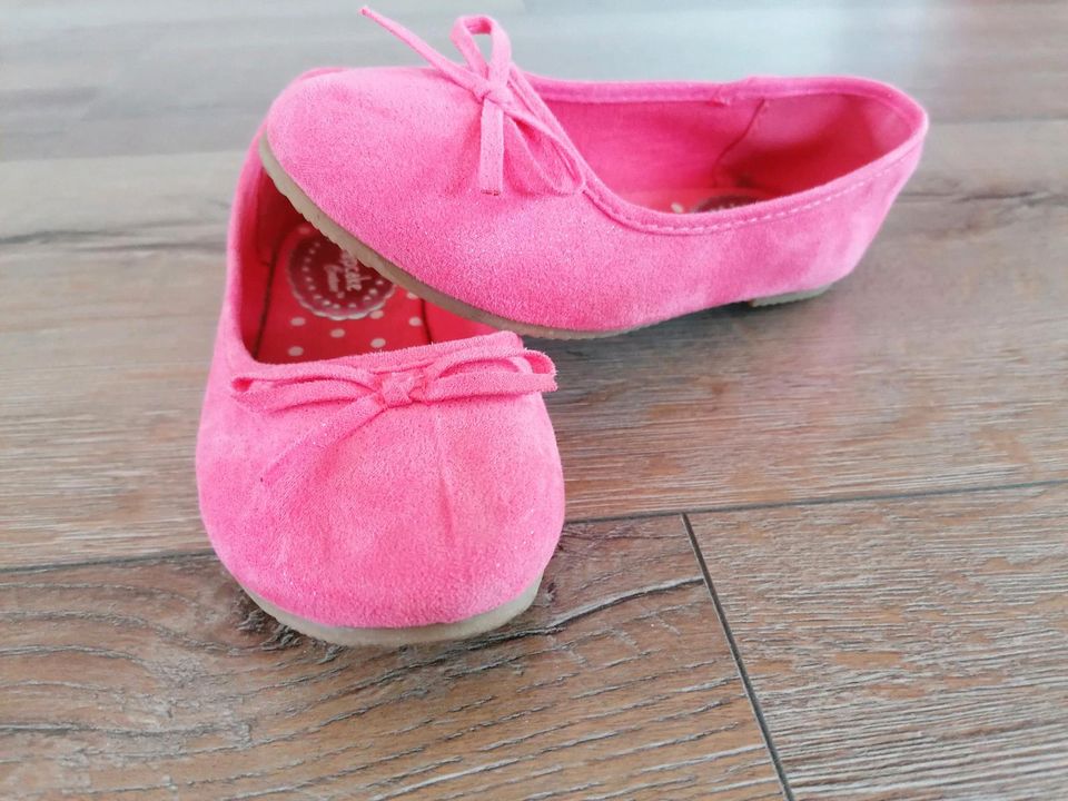 Ballerinas, pink, Glitzer, 29 in Bad Kötzting