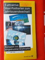 5 attraktive Maxi-Postkarten zum Jahrtausendwechsel | 31.12.1999 Thüringen - Erfurt Vorschau