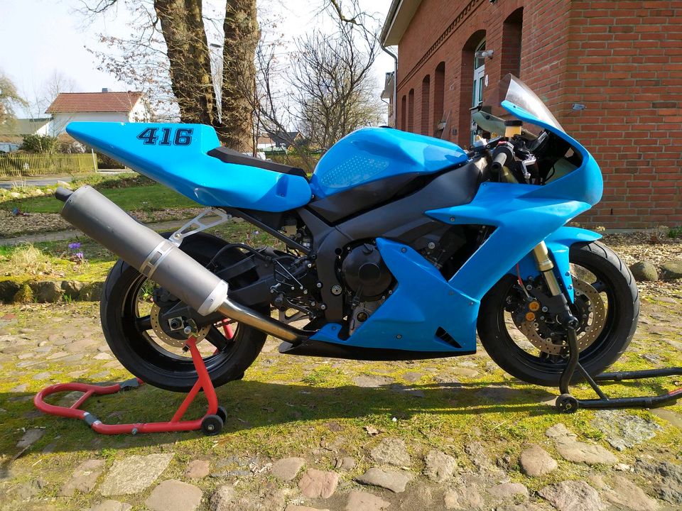 Yamaha R1 RN09, Rennstrecke Trackbike Rennstreckenmotorrad in Bimöhlen