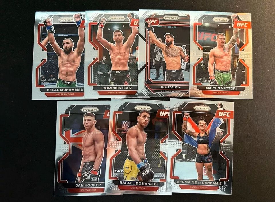 UFC PRIZM 2022 2023 Panini Sammlung in Hamburg