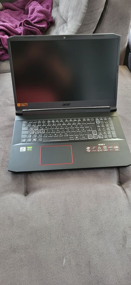 ACER Nitro 5 (AN517-52-74H8), Gaming Notebook 17,3", !!RTX 3060!! in Kirchheim bei München