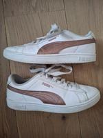 *TOP* PUMA Sneakers, weiß mit rosé Streifen, Größe 35,5 Bayern - Rain Lech Vorschau